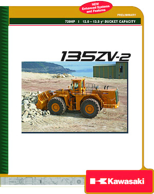 Radlader Kawasaki 135Z V-2