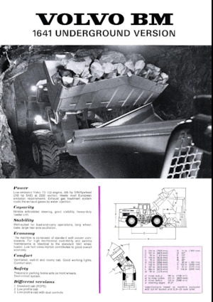 Radlader Volvo 1641