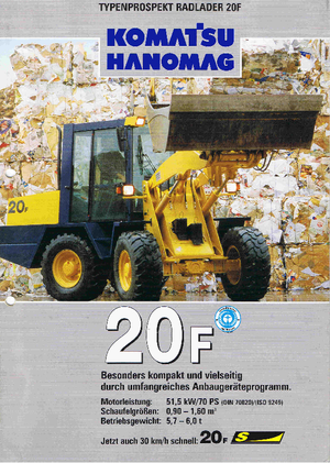 Radlader Hanomag 20 F