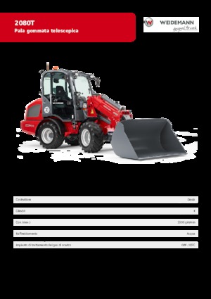 Radlader Weidemann 2080 T
