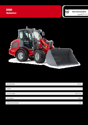 Radlader Weidemann 2080