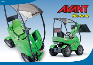 Radlader Avant Tecno 218