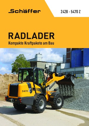 Radlader Schäffer 5470 Z 