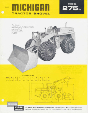 Radlader Clark Michigan 275