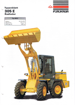 Radlader Furukawa 305 E