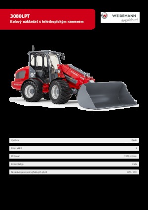 Radlader Weidemann 3080 LP T 