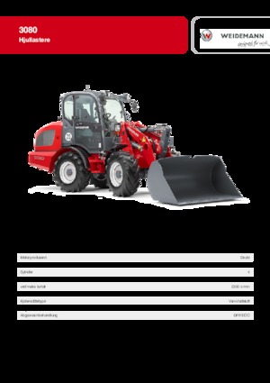 Radlader Weidemann 3080