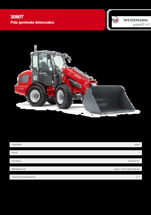 Radlader Weidemann 3080 T