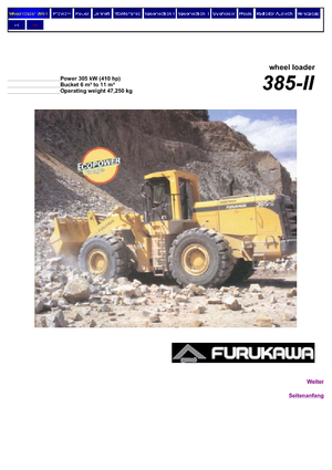 Radlader Furukawa 385