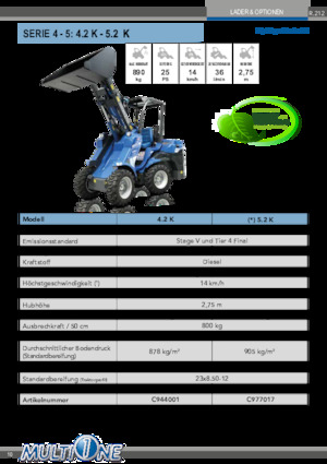 Radlader Multione 4.2 K 