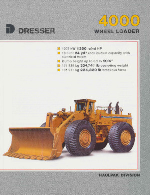 Radlader Dresser 4000