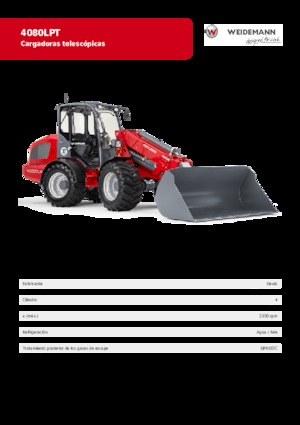Radlader Weidemann 4080 LP T 