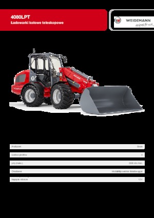 Radlader Weidemann 4080 LP T 