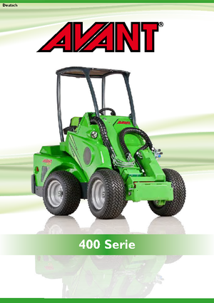 Radlader Avant Tecno 419