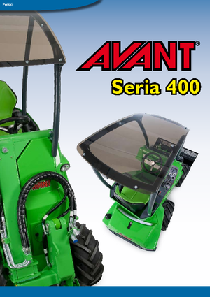 Radlader Avant Tecno Avant 420