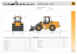 Radlader JCB 426 HT