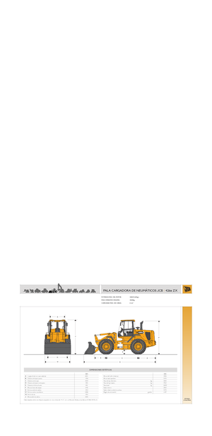 Radlader JCB 426 e ZX