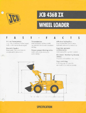 Radlader JCB 436 B ZX