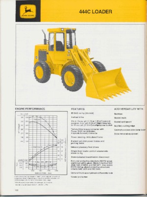 Radlader John Deere Construction 444 C