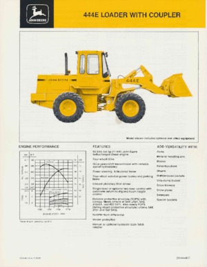 Radlader John Deere Construction 444 E TC