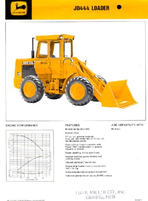 Radlader John Deere Construction 444
