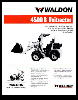 Radlader Waldon 4500B