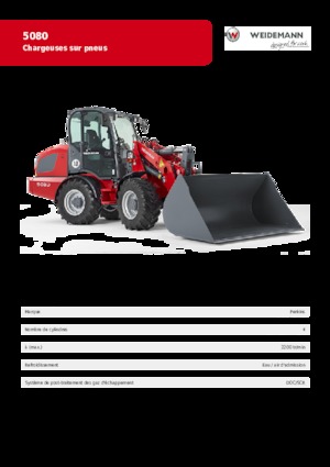 Radlader Weidemann 5080