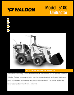 Radlader Waldon 5100