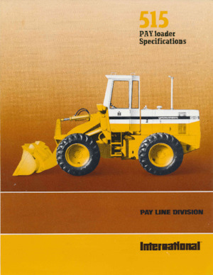 Radlader International Harvester 515