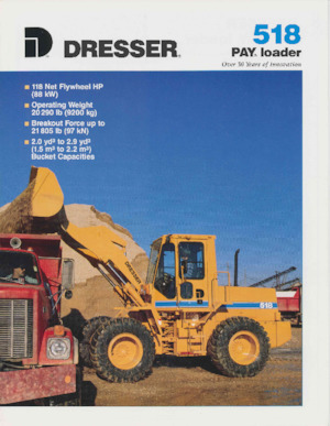 Radlader Dresser 518