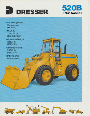 Radlader Dresser 520 B