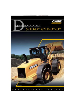 Radlader Case 521 DXT