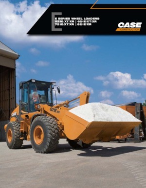 Radlader Case 521 E