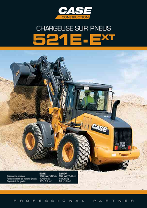 Radlader Case 521 E XT