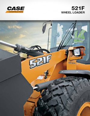 Radlader Case 521 F