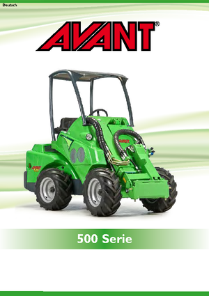 Radlader Avant Tecno Avant 525