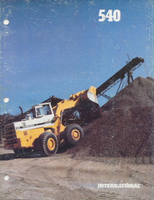 Radlader International Harvester 540