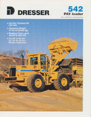 Radlader Dresser 542