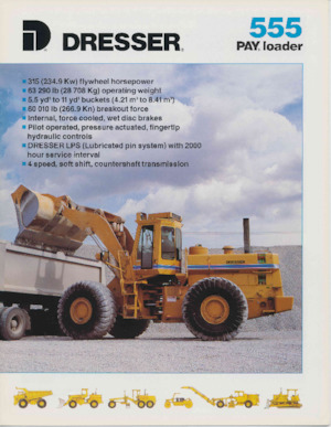 Radlader International Harvester 555