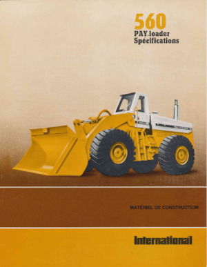 Radlader International Harvester 560