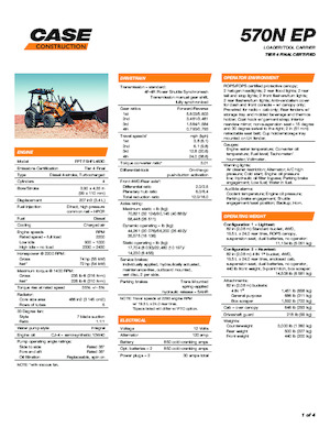 Radlader Case 570N EP