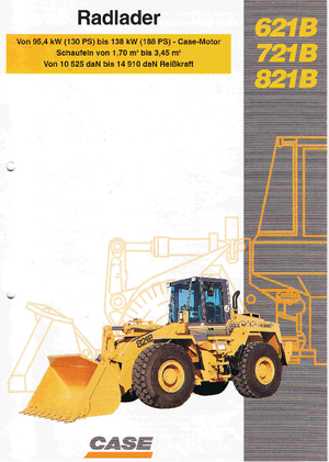 Radlader Case 721 B