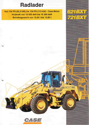 Radlader Case 721 B XT