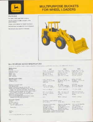 Radlader John Deere Construction 544 D