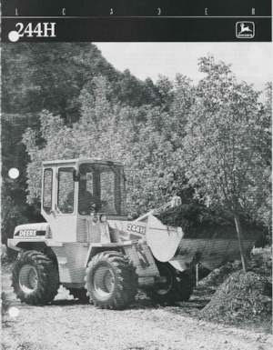 Radlader John Deere Construction 244 E