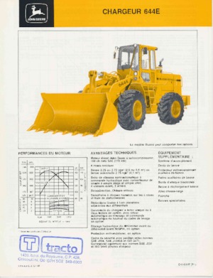 Radlader John Deere Construction 644 E