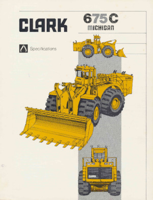 Radlader Clark Michigan 675C
