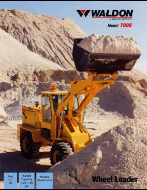 Radlader Waldon 7000