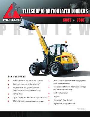 Radlader Mustang 708T