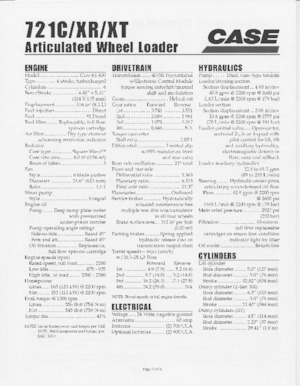 Radlader Case 721 CXT